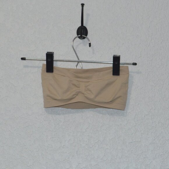 Womens Saint Eve Beige Bandeau Size XXS/XS (93% nylon/7% spandex) - Picture 1 of 3
